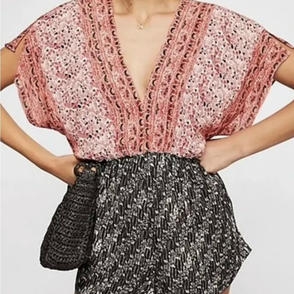 Free People | Arizona Romper Beach Coverup